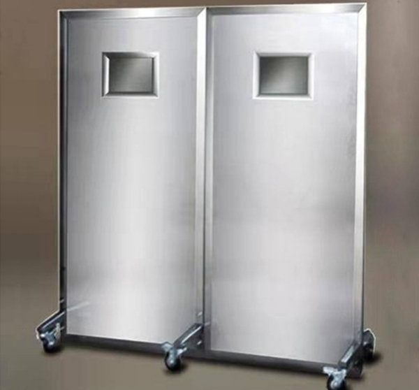 雙聯防護鉛屏風